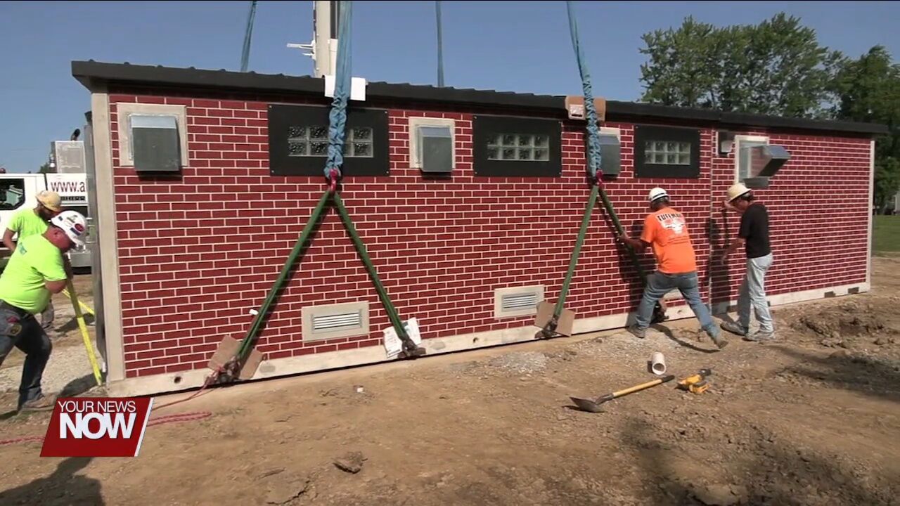 New shelter house placed in Cridersville's Legacy Park
